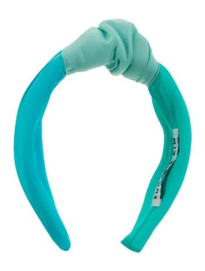 Pre-owned Eugenia Kim Head Band In Blue