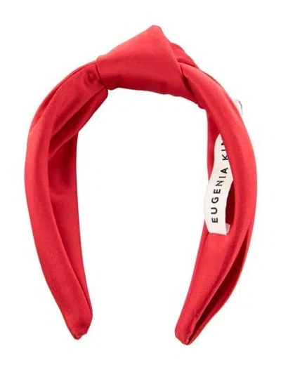 Pre-owned Eugenia Kim Headband In Red