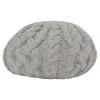Eugenia Kim Jamie Alpaca Beret In Light Grey Wool In Grey