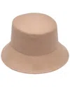 Eugenia Kim Jonah Wool Bucket Hat In Beige