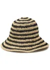 Eugenia Kim Jonah Striped Straw Bucket Hat