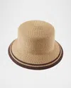 Eugenia Kim Jonah Striped-trim Bucket Hat In Jonah