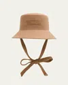 Eugenia Kim Jonah Wool Felt Bucket Hat In Camel