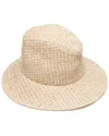 Eugenia Kim Jordana Packable Straw Hat In Neutral
