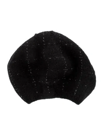 Pre-owned Eugenia Kim Knit Beret Hat In Multi