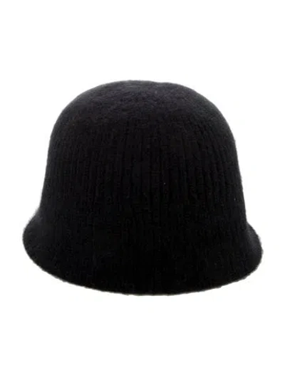 Pre-owned Eugenia Kim Knitted Beanie In Black