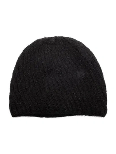 Pre-owned Eugenia Kim Knitted Beanie In Black