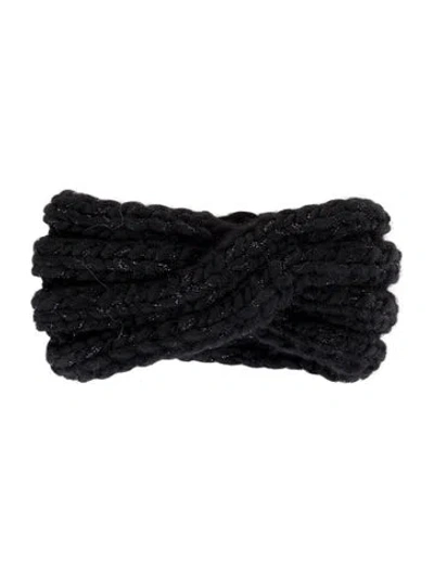 Pre-owned Eugenia Kim Knitted Headband W/tags In Black