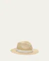 Eugenia Kim Lillian Bao Fedora Hat In Brown