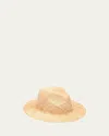 Eugenia Kim Lillian Natural Bao Fedora Hat In Natural