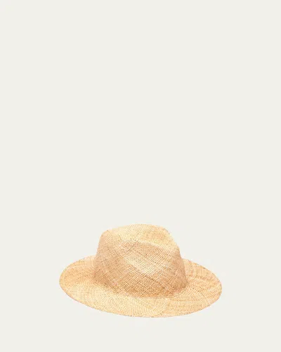 EUGENIA KIM LILLIAN NATURAL BAO FEDORA HAT