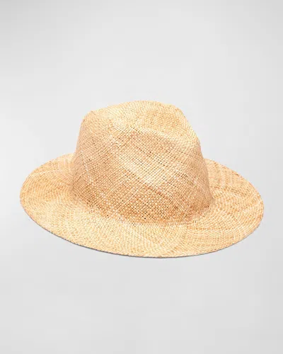 EUGENIA KIM LILLIAN NATURAL BAO FEDORA HAT