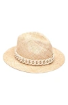 Eugenia Kim Lillian Straw Fedora In Natural