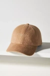 Eugenia Kim Lo Sharkskin Baseball Cap In Brown