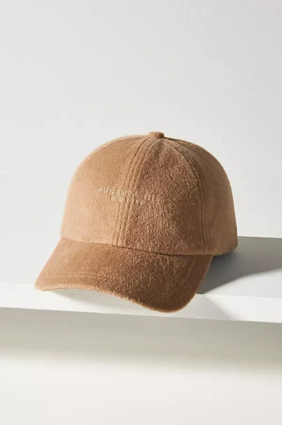 Eugenia Kim Lo Sharkskin Baseball Cap In Brown