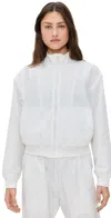 Eugenia Kim Love Steffi Warm Up Shell Jacket Optic White In Optic White