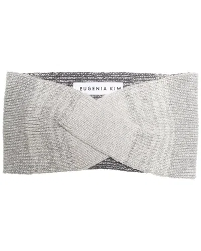 Eugenia Kim Lula Cashmere & Wool-blend Turban Headband In Gray