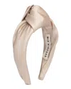 Eugenia Kim Maryn Satin Headband In Gold