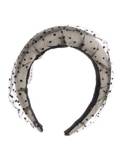 Pre-owned Eugenia Kim Mesh Headband W/tags In Black