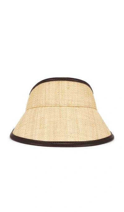 Eugenia Kim Micky Visor In Brown