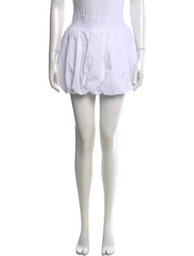 Pre-owned Eugenia Kim Mini Skirt In White
