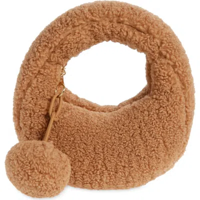 Eugenia Kim Moon Faux Shearling Shoulder Bag