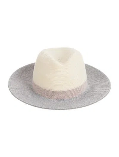 Pre-owned Eugenia Kim Multi Color Straw Hat In Neutral