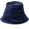 Eugenia Kim Navy Pann Velvet Birdcage Veil Bucket Hat In Navy/black