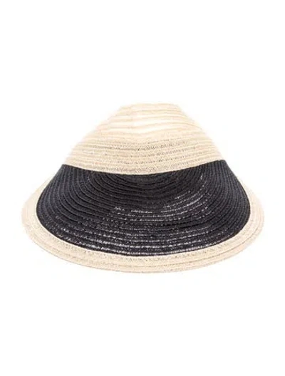 Pre-owned Eugenia Kim Neutral Hemp Hat In Neutrals