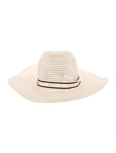 Pre-owned Eugenia Kim Neutral Hemp Hat W/tags