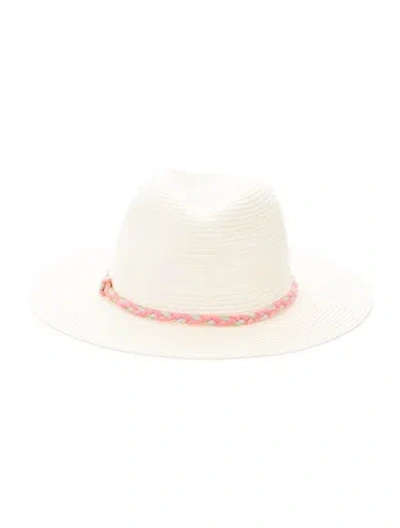 Pre-owned Eugenia Kim Neutral  Raffia Panama Hat W/tags In Neutrals