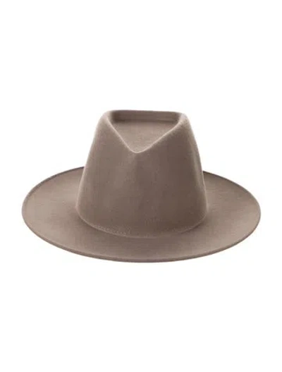 Pre-owned Eugenia Kim Neutral Roundup Fedora W/tags