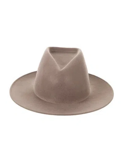 Pre-owned Eugenia Kim Neutral Roundup Fedora W/tags