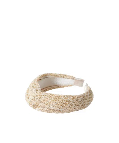 Eugenia Kim Oversized Bow Hairband In Brown