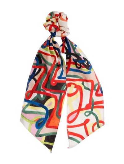 Pre-owned Eugenia Kim Pattern Print Hairband W/tags In Neutrals