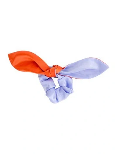 Pre-owned Eugenia Kim Pattern Print Silk Hairband W/tags In Multi