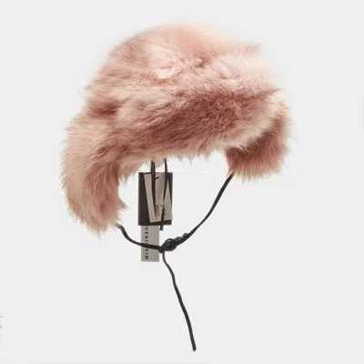 Pre-owned Eugenia Kim Pink Pink Faux Fur Trapper Hat S
