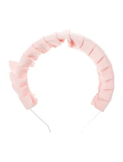 Pre-owned Eugenia Kim Pleated Headband. W/tags In Pink