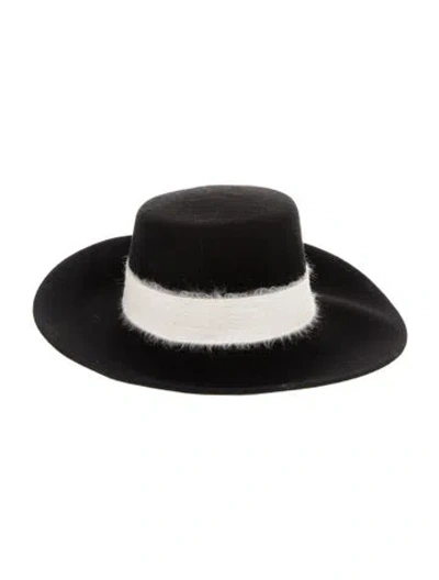 Pre-owned Eugenia Kim Polyester Fedora Hat In Multi