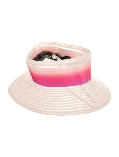 Pre-owned Eugenia Kim Polyester Sun Hat In Neutral