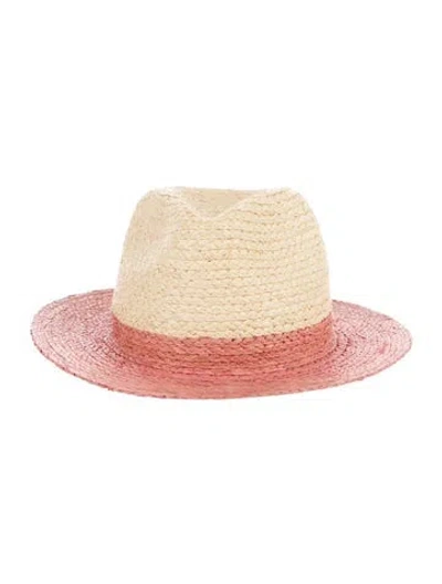 Pre-owned Eugenia Kim Printed Sun Hat W/tags In Neutral