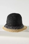 Eugenia Kim Bailey Paper Bucket Hat In Black