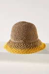 Eugenia Kim Raffia Bucket Hat In Brown