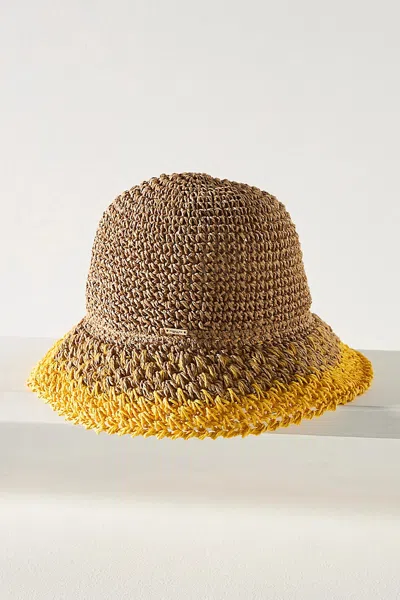 Eugenia Kim Raffia Bucket Hat In Neutral