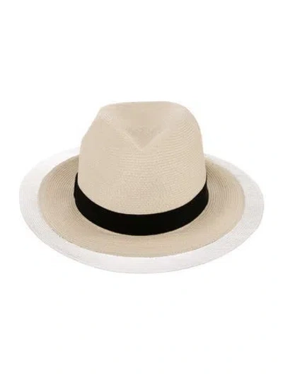 Pre-owned Eugenia Kim Raffia Hat W/tags In Neutrals