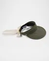 Eugenia Kim Ricky Hemp Packable Visor