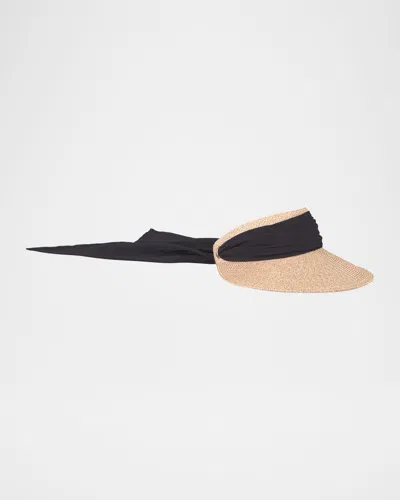 Eugenia Kim Ricky Vented Visor In Brown