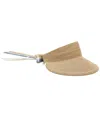 Eugenia Kim Ricky Braided Straw Visor
