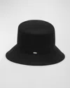 Eugenia Kim Ruby Wool Bucket Hat In Black