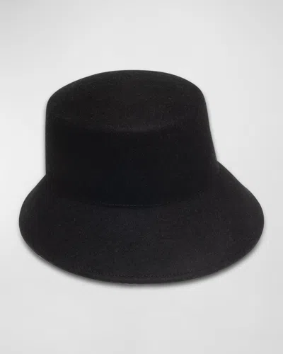 Eugenia Kim Ruby Wool Fedora In Black